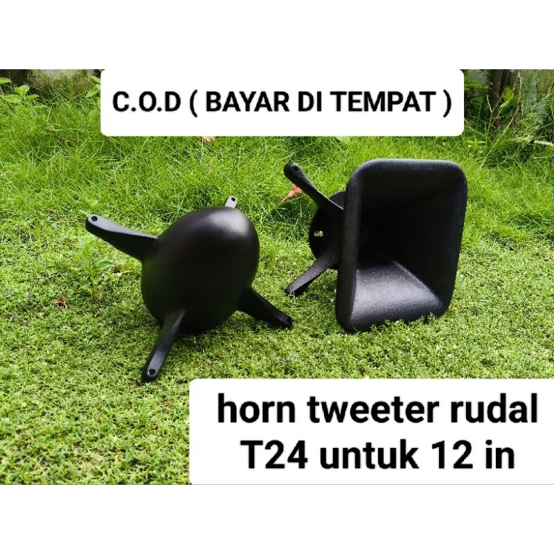 Jual horn tweeter rudal T24 untuk 12 in bahan aluminium cor/diral bisa ...