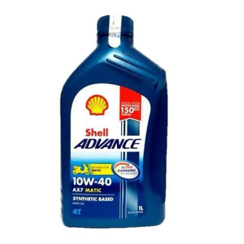 Jual Oli Shell Advance AX7 4T AX7 Matic 1L ORIGINAL | Shopee Indonesia