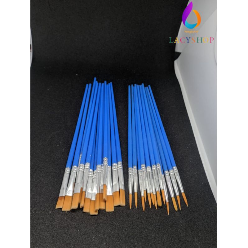 Jual Kuas Lukis Ujung Lancip dan Rata | Shopee Indonesia