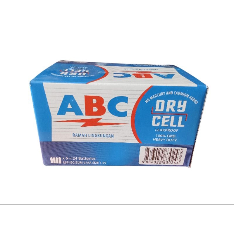 Jual Baterai Jam ABC AA 1 Box isi 24 Pics | Shopee Indonesia