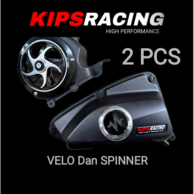 Jual SLM 2 PCS PAKETAN SPINNER DELUX DAN CORONG UDARA BEAT DELUX SCOOPY ...