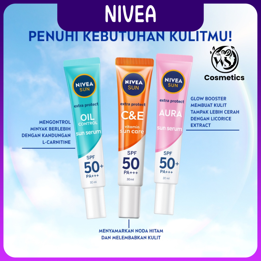 Jual NIVEA SUN EXTRA PROTECT SUN SERUM SPF50+PA+++30ML 30ML | Shopee ...
