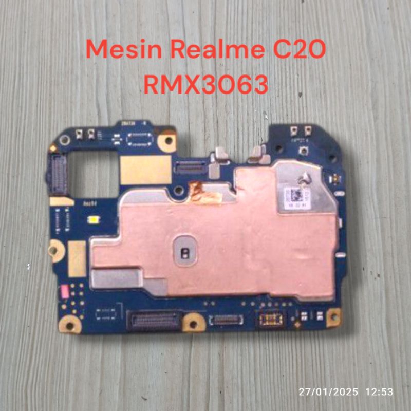 Jual Mesin Realme C20 Poni RMX3063 | Unit Mesin only Mati Perawan ...