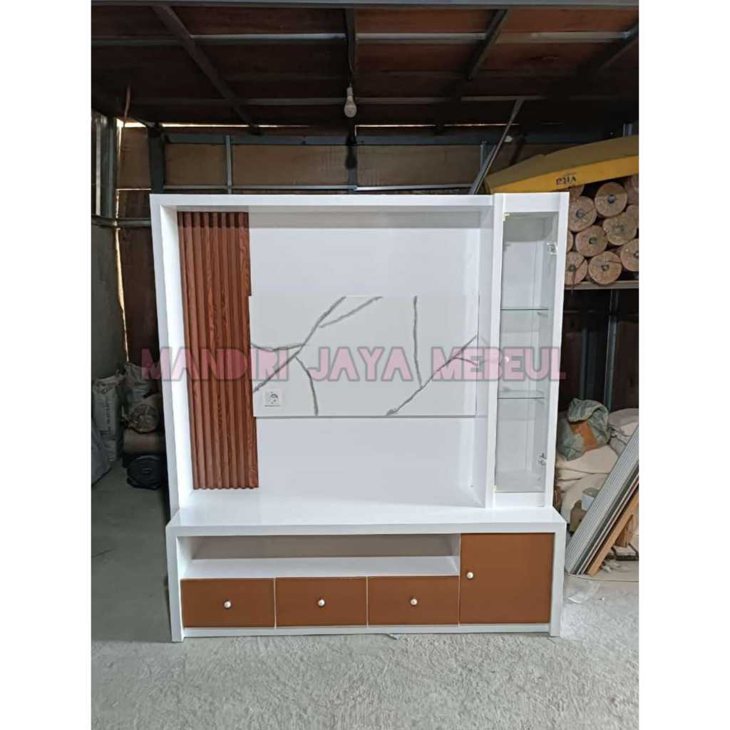Jual Backdrop TV LED Minimalis - Desai Elegan &Fungsional untuk Ruang ...