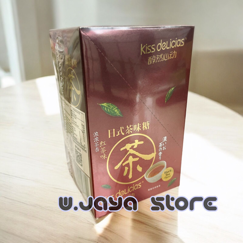 Jual Kiss Delicias Tea Mint Candy 180g Permen Mint Rasa Teh | Shopee ...