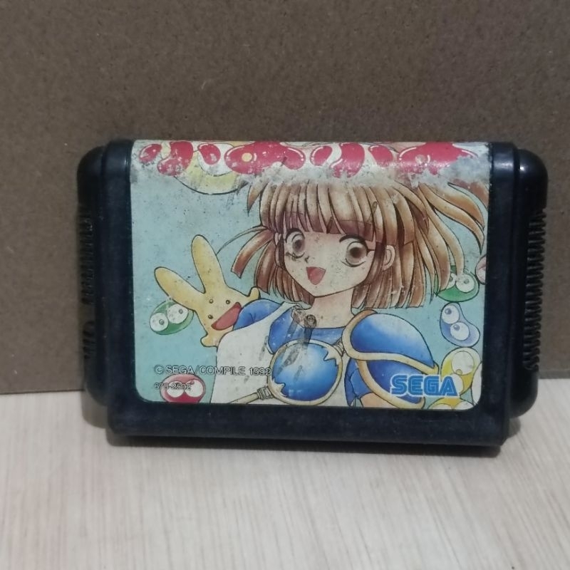 PUYO PUYO Sur SEGA Mega Drive – Version Japonaise Originale Avec Notice (G-4082)