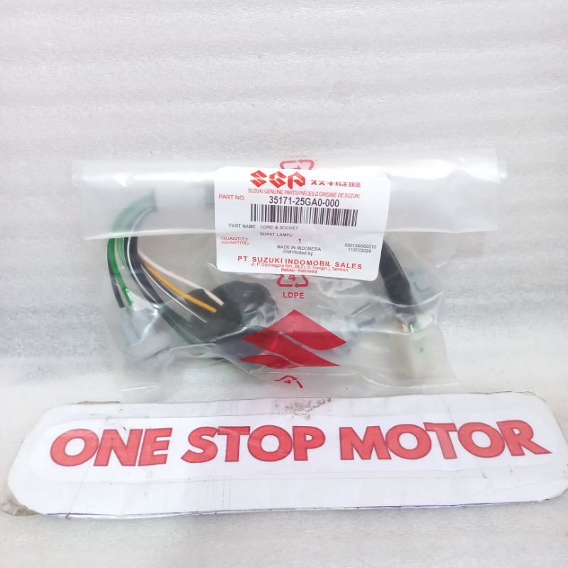 Jual FITING LAMPU SOKET LAMPU SATRIA FU150 FACELIFT 2014-2015 ASLI ...