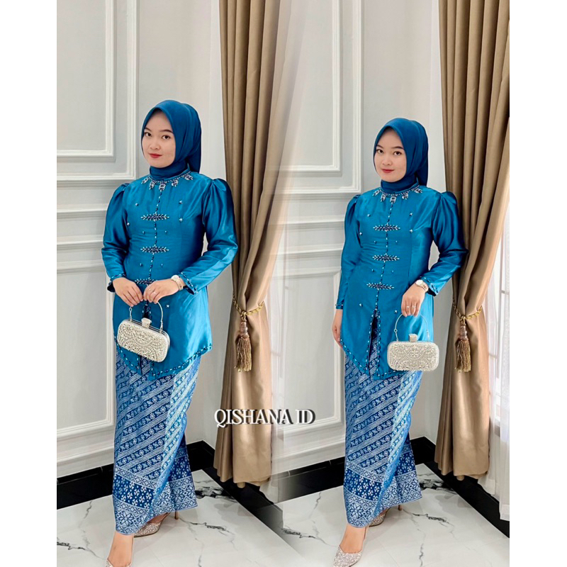 Jual One set Aisha kurung melayu rok songket | Shopee Indonesia