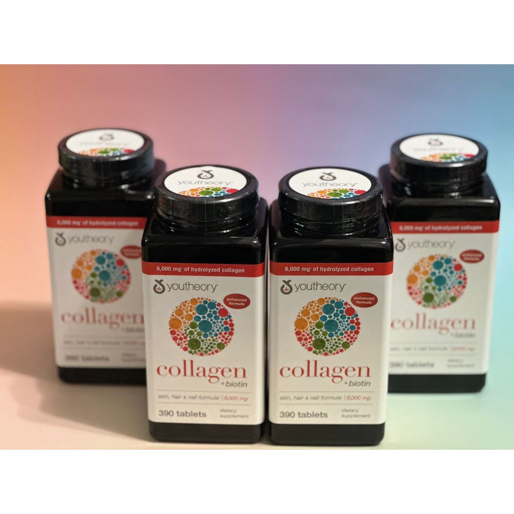 Jual Youtheory Collagen + Biotin (Import USA) Vitamin Rambut, Kulit dan ...