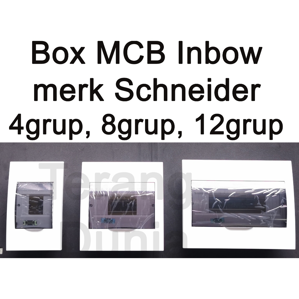 Jual Box MCB Schneider 4group Box MCB Schneider 8group Box MCB ...