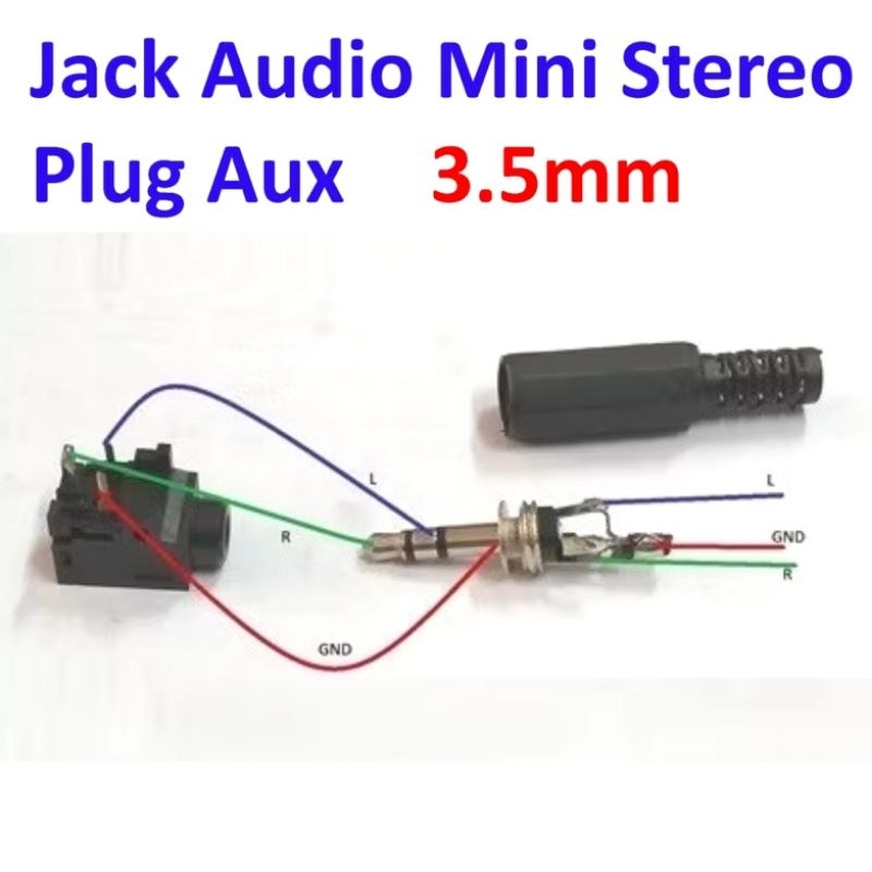 Jual Jack Audio Mini Stereo Plug AUX 3.5mm | Shopee Indonesia