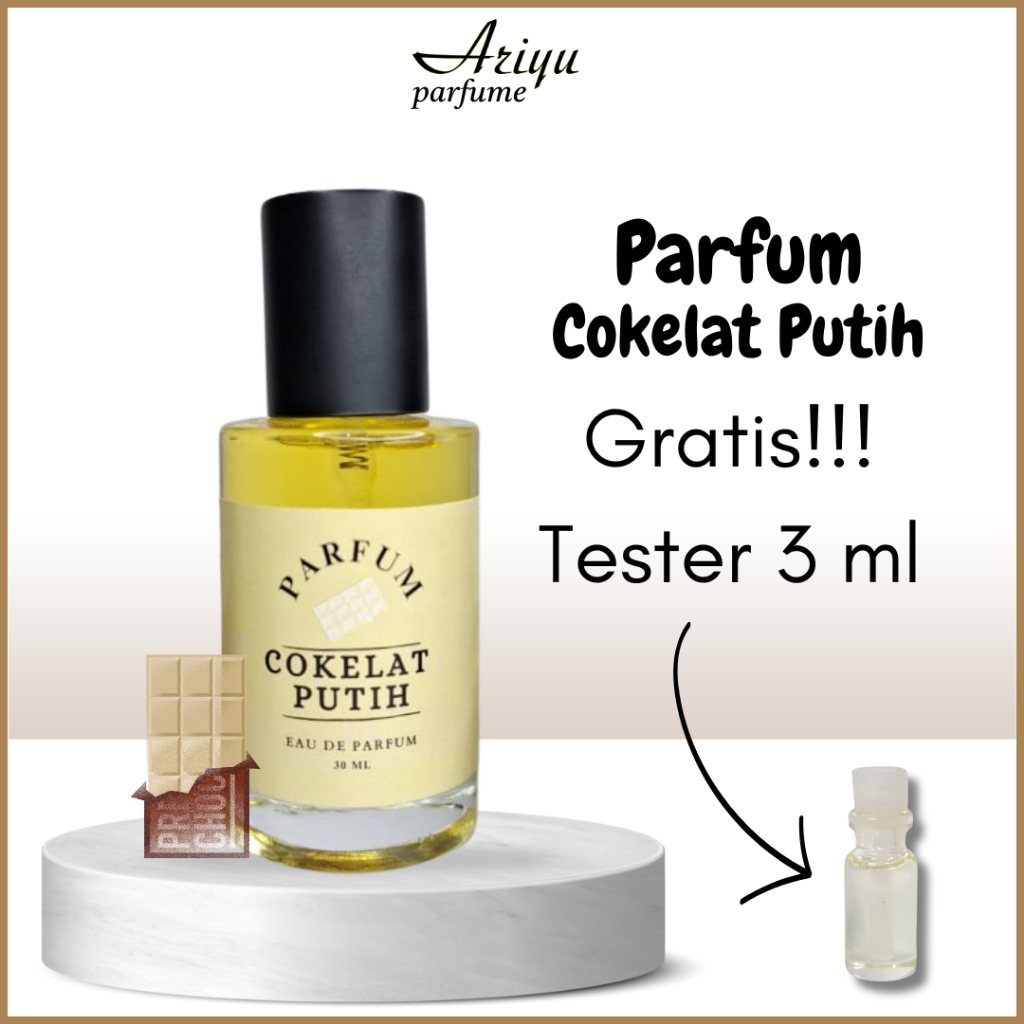 Jual Ariyu Parfume - Parfum Cokelat Tahan Lama - Parfum Cokelat Putih ...