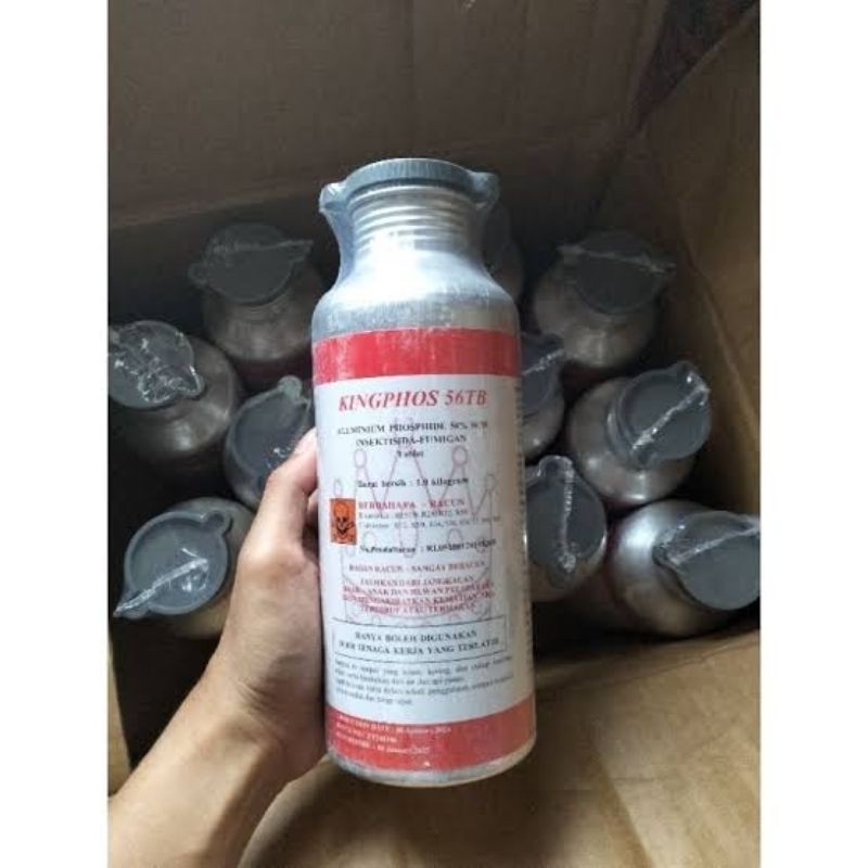 Jual Kingphos 56TB Fumigasi Kutu Beras Insektisida obat Hama Gudang ...