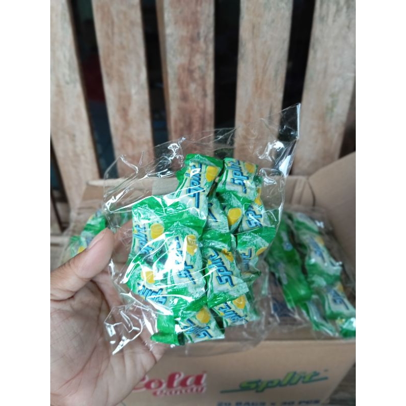 Jual Permen Split Candy Bag Rasa Lemon isi 40Pcs dan 30Pcs | Shopee ...