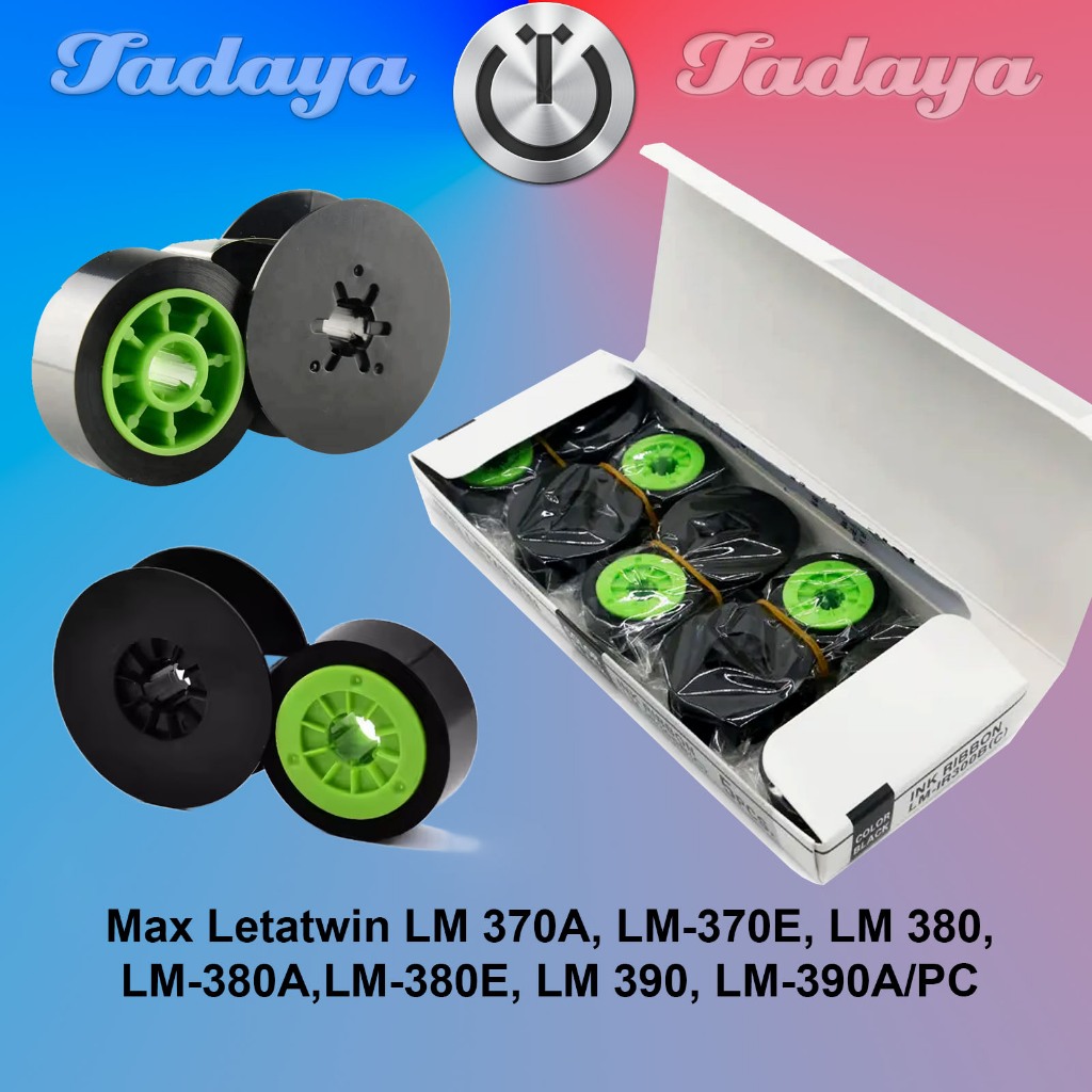 Jual Ink Ribbon Letatwin Max IR300 LM-IR300B u/ LM 370A LM 380 LM 390 ...