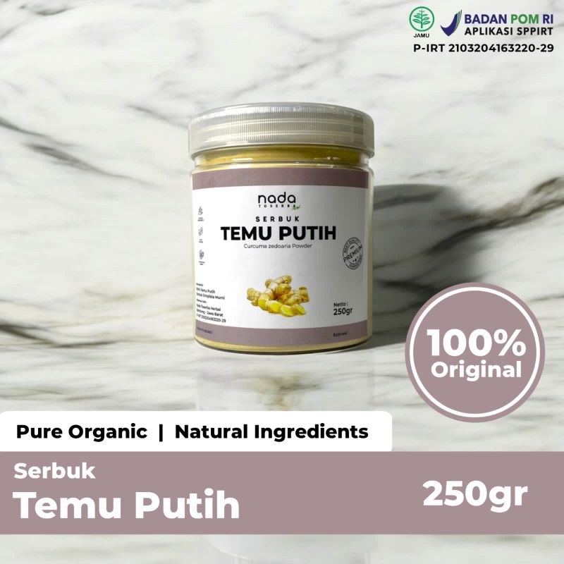 Jual TEMU PUTIH Bubuk Serbuk Premium | Herbal Pegal Linu, Tumor ...