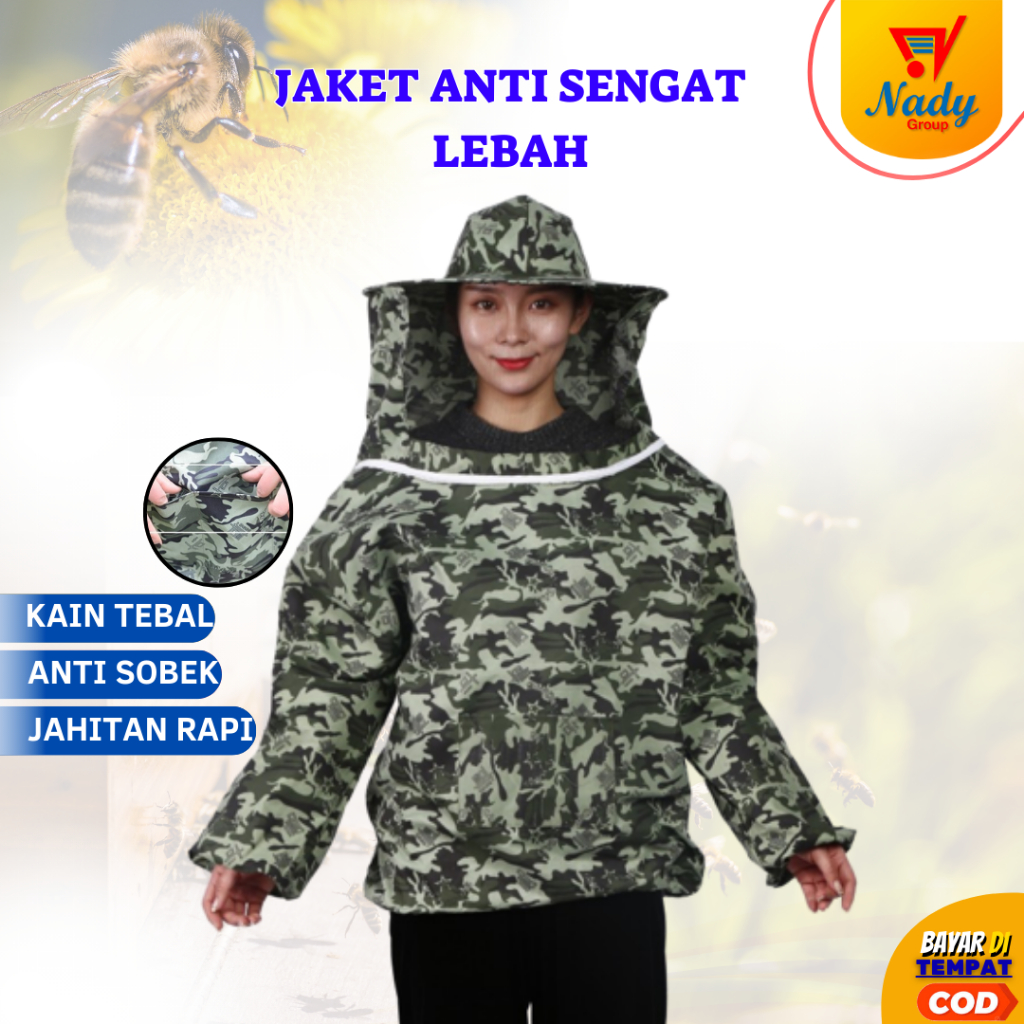 jual-baju-jaket-anti-sengat-lebah-alat-peternakan-lebah-madu-lebah