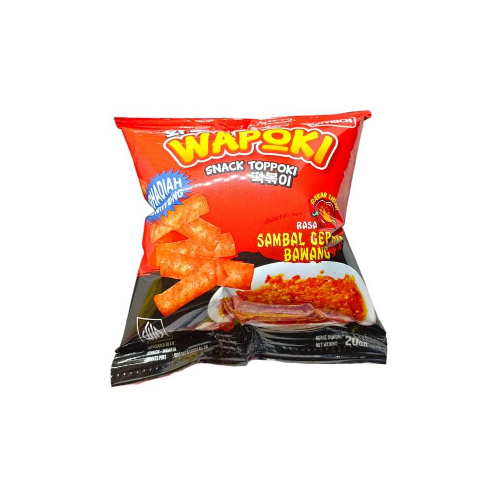 Jual Wapoki Toppoki 20gr - Renceng isi 10 Pcs | Shopee Indonesia