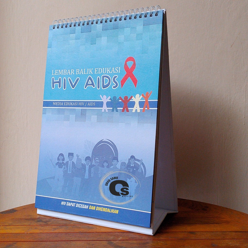 Jual Lembar Balik HIV/AIDS - Media Promkes Kespro - Lembar Balik ...