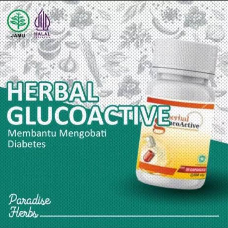Glucoactiv Original Obat Diabetes Glucoactive Suplemen Herbal Atasi Diabetes Dan Menstabilkan Peredaran Gula Darah