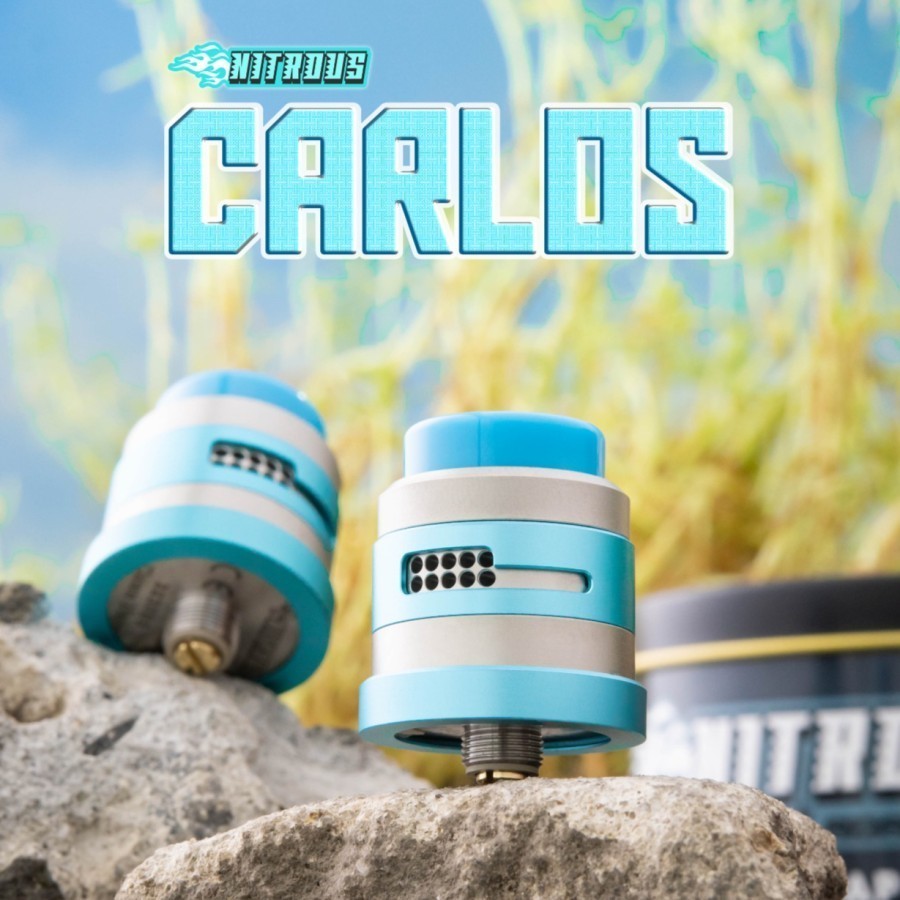 Jual NITROUS RDA 22MM DUAL CAP ONLY CARLOS AUTHENTIC BY KOKO SARANG ...