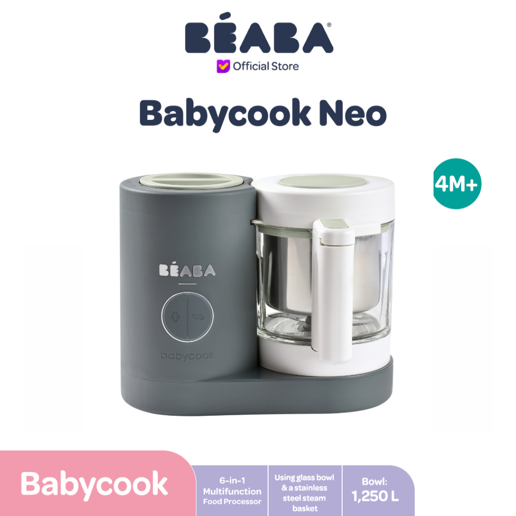 Blender Beaba Steamer Basket BEABA Babycook Baby Food Maker Green