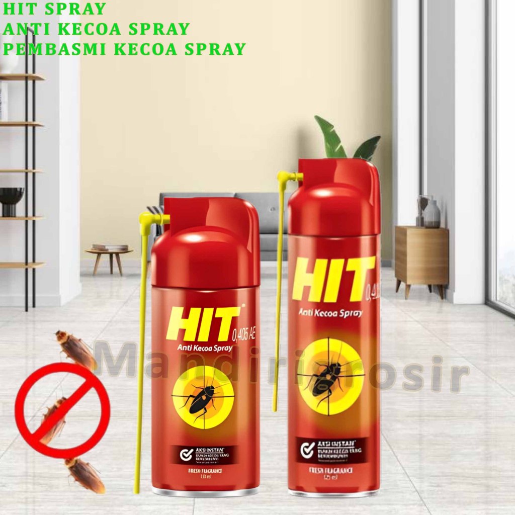 Jual Anti Kecoa Spray * Hit Spray * Pembasmi Anti Kecoa Spray * 150ml ...