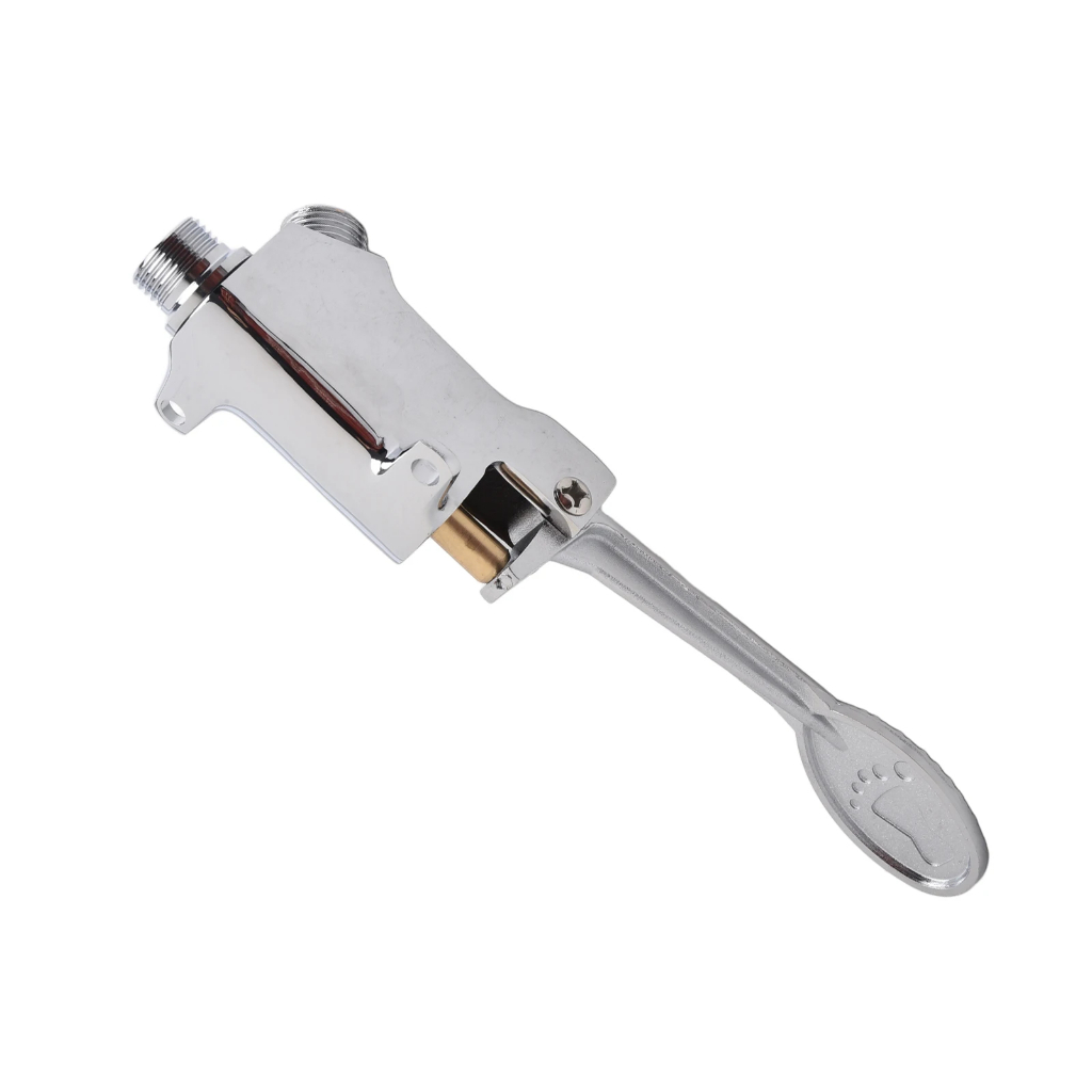 Jual Kran Injak Kaki Stainless Foot Pedal Valve Pedal Kran Wastafel ...