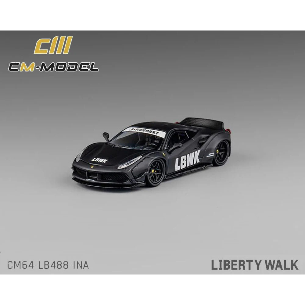 Jual CM64-LB488-INA - CM Model 1:64 LBWK Ferrari 488 Widebody Indonesia ...