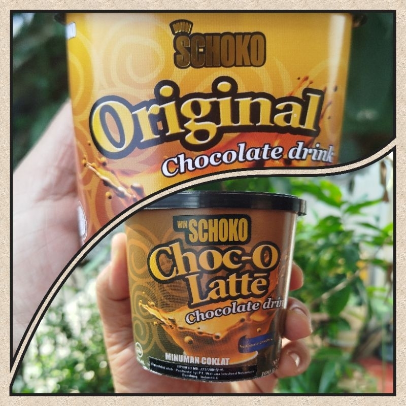 Jual SCHOKO Choc-O Latte & Original Chocolate Drink Kemasan 100gram ...