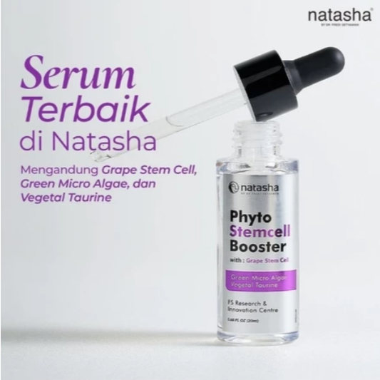 新品Stemcell Booster Serum / 30ml Jual NATASHA SKINCARE PHYTO STEMCELL BOOSTER SERUM 20-30