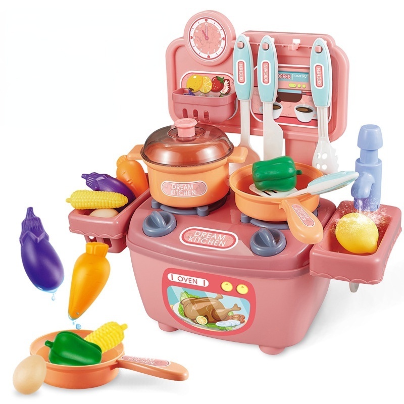 Jual Mainan Dapur Anak Kitchen Set Masak masakan mainan dapur Cooking ...