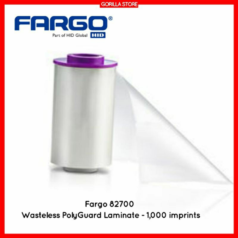 Jual Fargo 82700 Wasteless PolyGuard Laminate - 1,000 imprints | Shopee ...