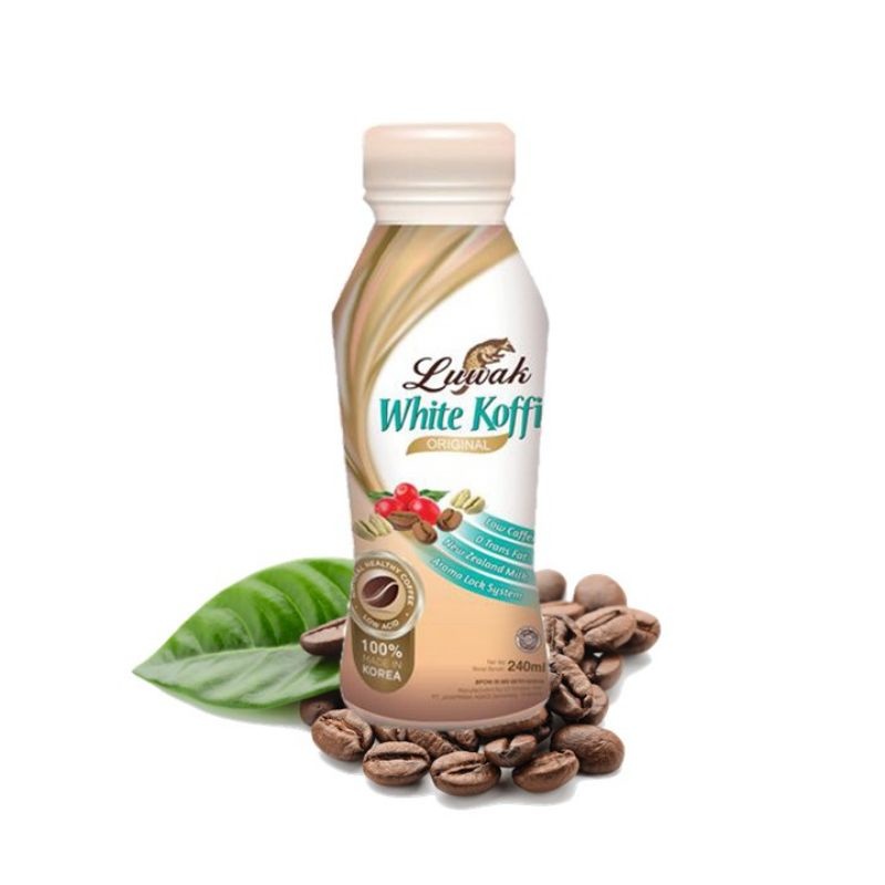 Jual Kopi Luwak Botol White Coffee / 200 ml / kemasan | Shopee Indonesia