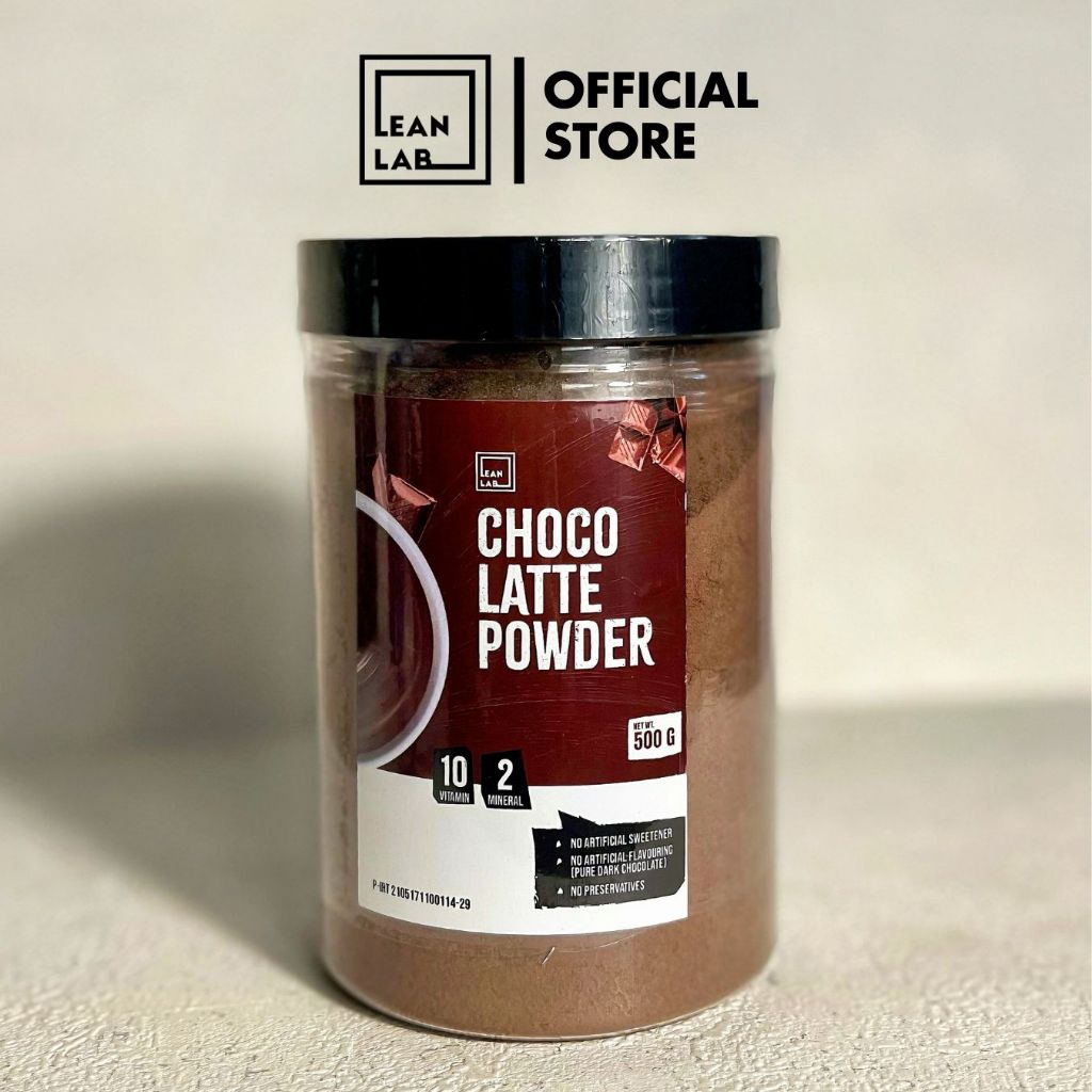 Jual Leanlab Chocolate Latte Bubuk Minuman Premium 500g | Shopee Indonesia