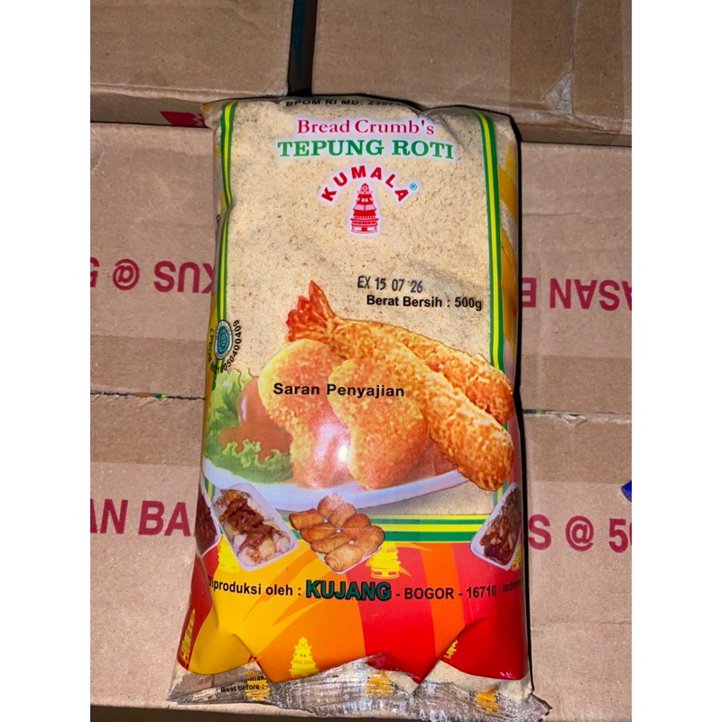 Jual Bread Crumb's TEPUNG ROTI KUMALA 500 gr | ECERAN | Shopee Indonesia