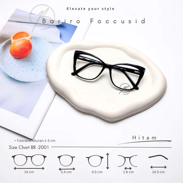 Kacamata Wanita Cat Eye 2001 Kotak Fashion Minus Dan Normal Antiradiasi Photocromic Blueray