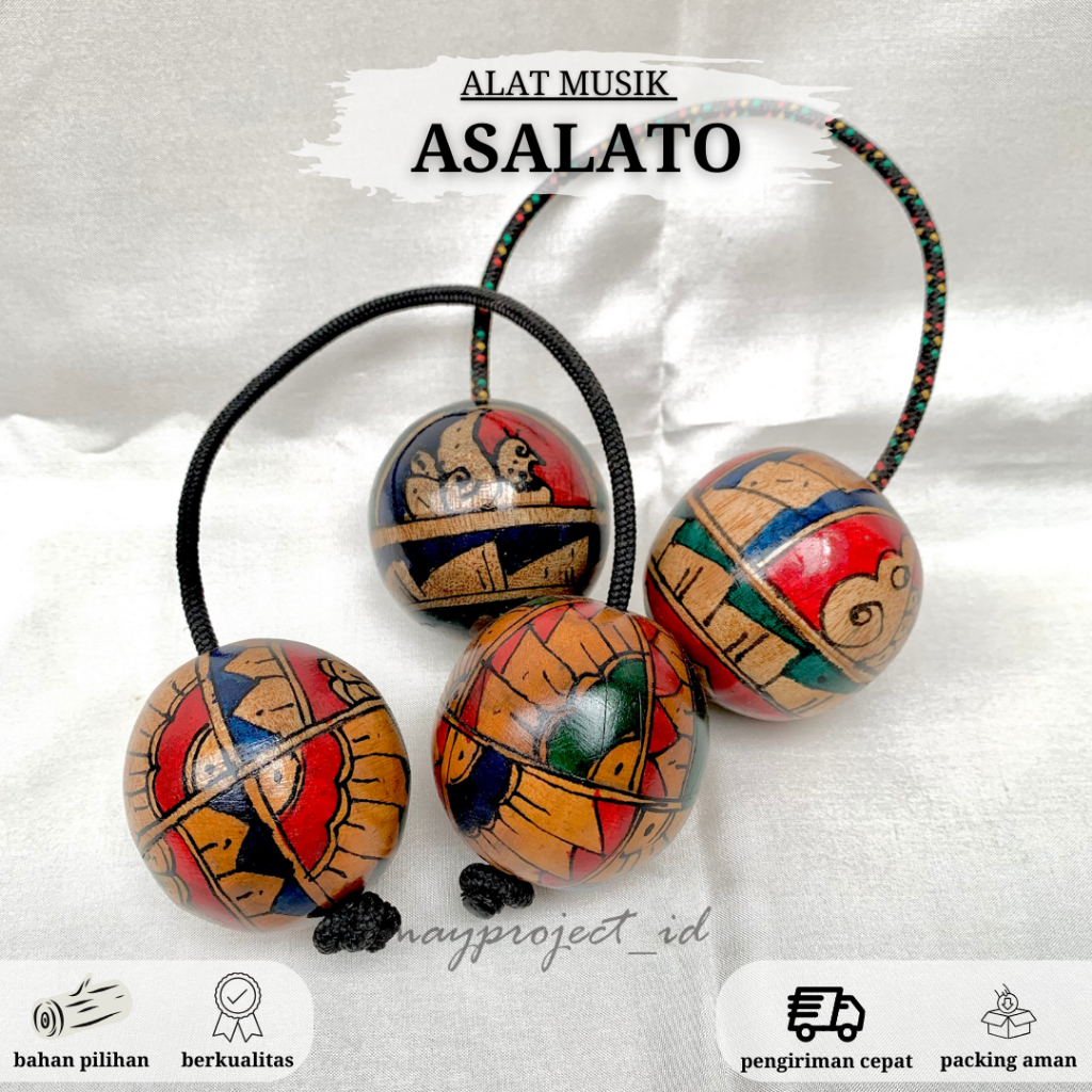 Jual Alat Musik Patika Asalato Kashaka Lato Lato Kashaka Shaker Kosika ...