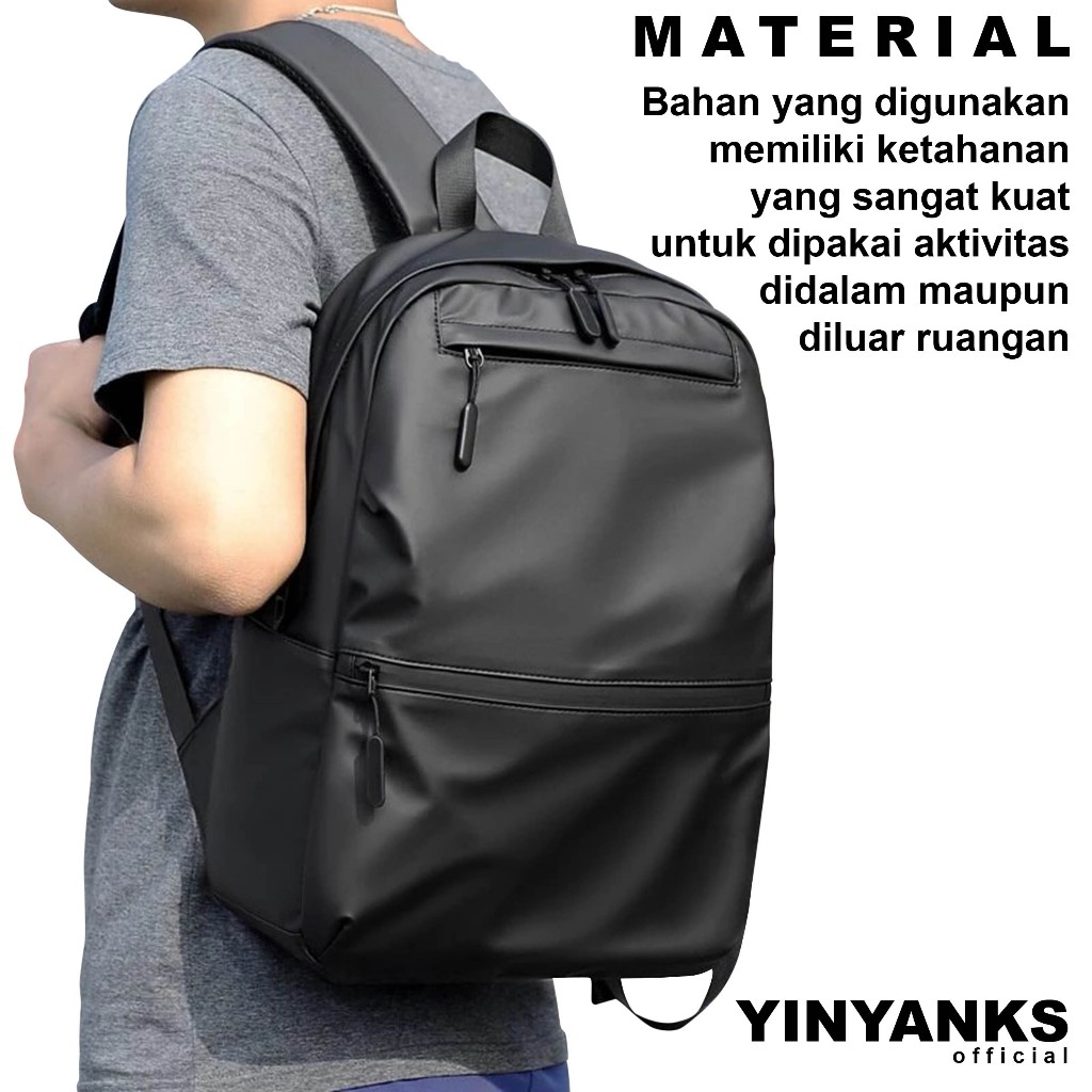 Jual Yinyanks Tas ransel Ynyks acdc font Backpack Distro gendong pria ...