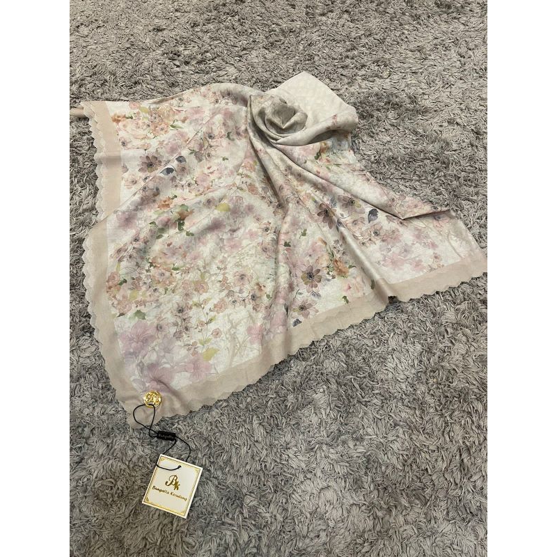 Hijab Voal Motif Syeerah Series Bungatta Terbaru Box