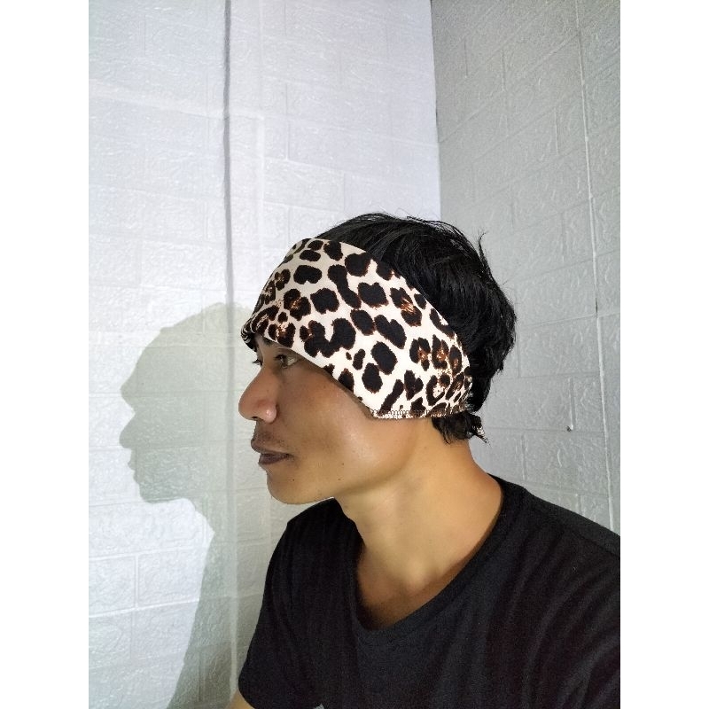 Jual DEMIS : Bandana Leopard/Slayer Leopard/Scarf Skena/Scarf Bandana ...