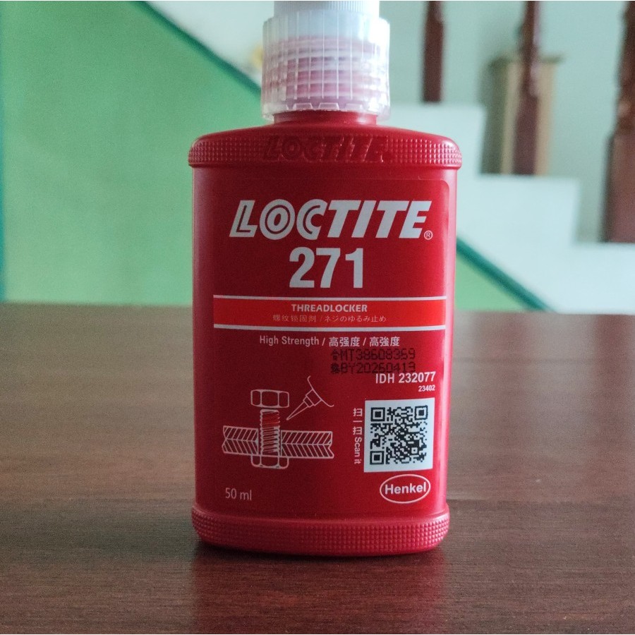 Jual Loctite 271 Lem Baut 50 ml LOCTITE 271 THREADLOCKER Lem Baut 50 ml ...
