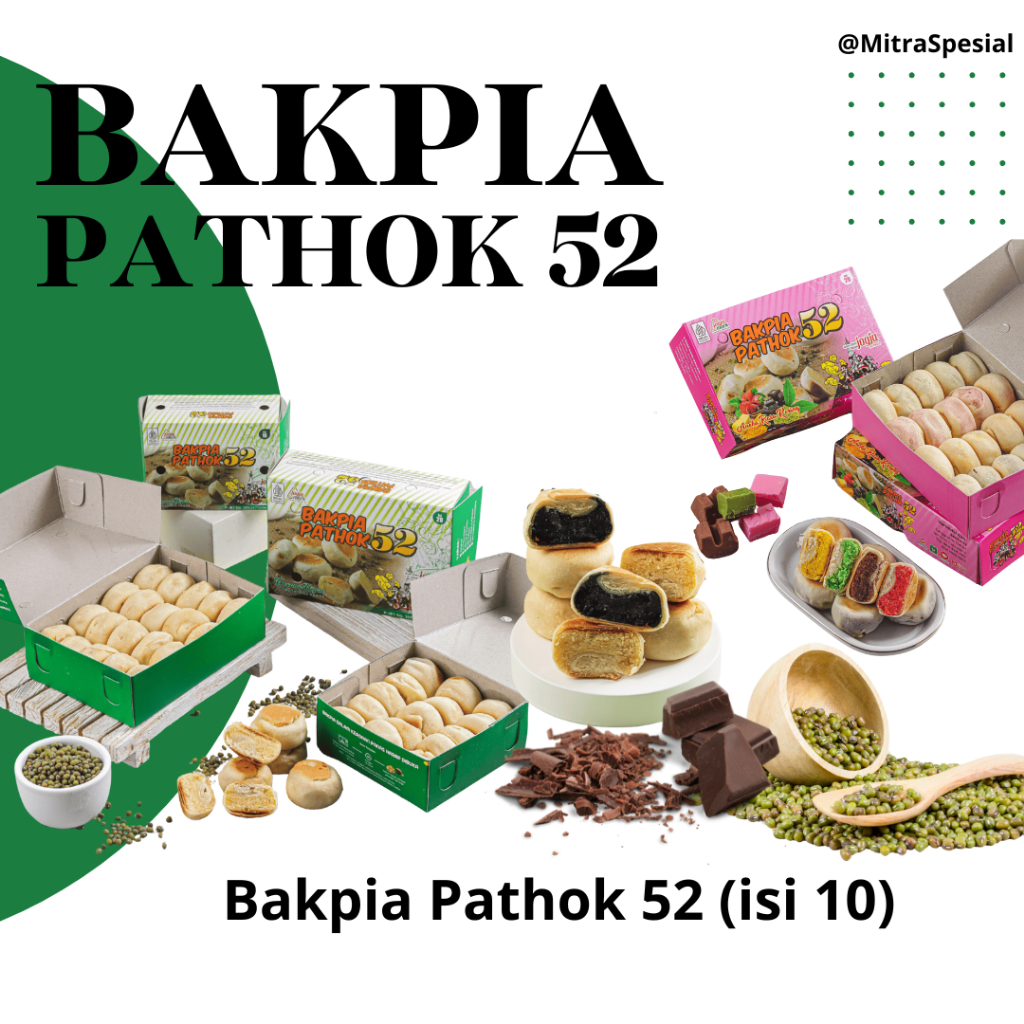 Jual BAKPIA PATHOK 52 ISI 10 - Bakpia Oleh Oleh Khas Jogja | Shopee ...