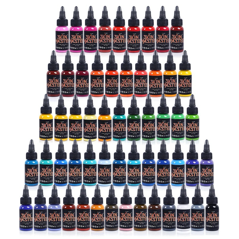 Jual Tinta Tattoo Skin Master 60ml 2oz / Tinta Tattoo Skin Master ...