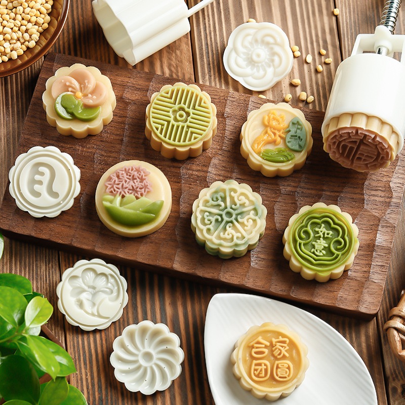 Jual [CETAKAN MOONCAKE 50GR-75GR] Cetakan Mooncake Kue Kering ...