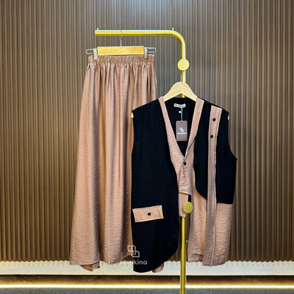 Jual Jena One Set Rok - Setelan Wanita - Setelan Kekinian - Setelan Rok ...