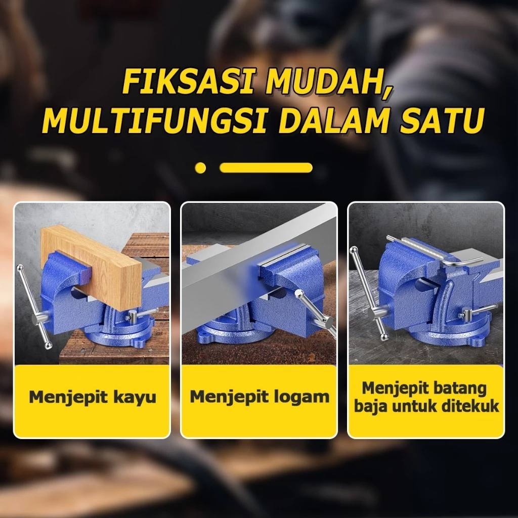 Jual Catok Clamp catok paron Ragum Klem Catok Meja Bench Vise Ragum ...