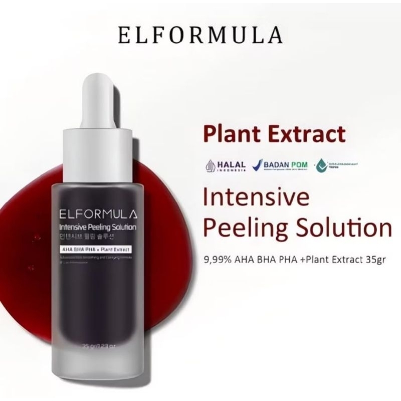 Jual Promo!! Elformula Intensive Peeling Solution AHA BHA Pha + Plant ...