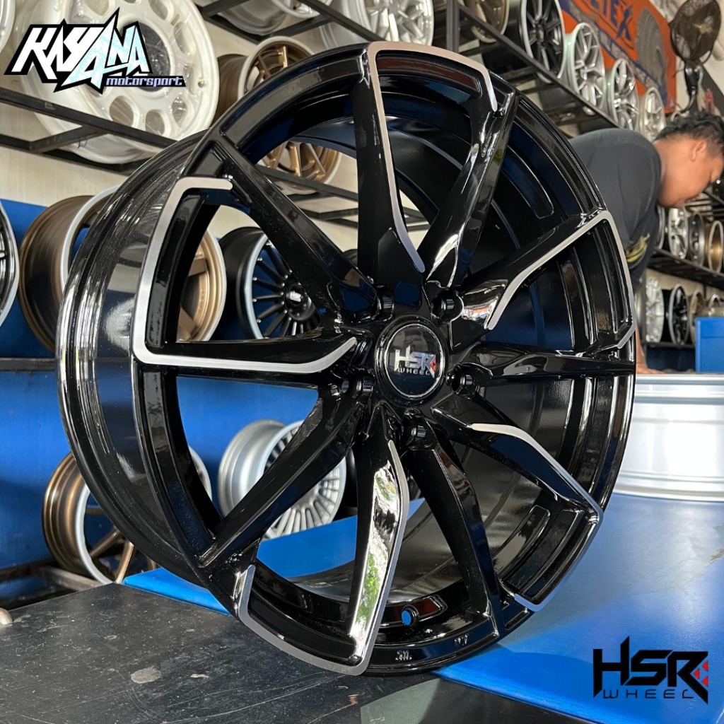 Jual Velg Ring 17 Mobil Xpander Innova Zenix Camry Velg Hsr Wheel R17 ...