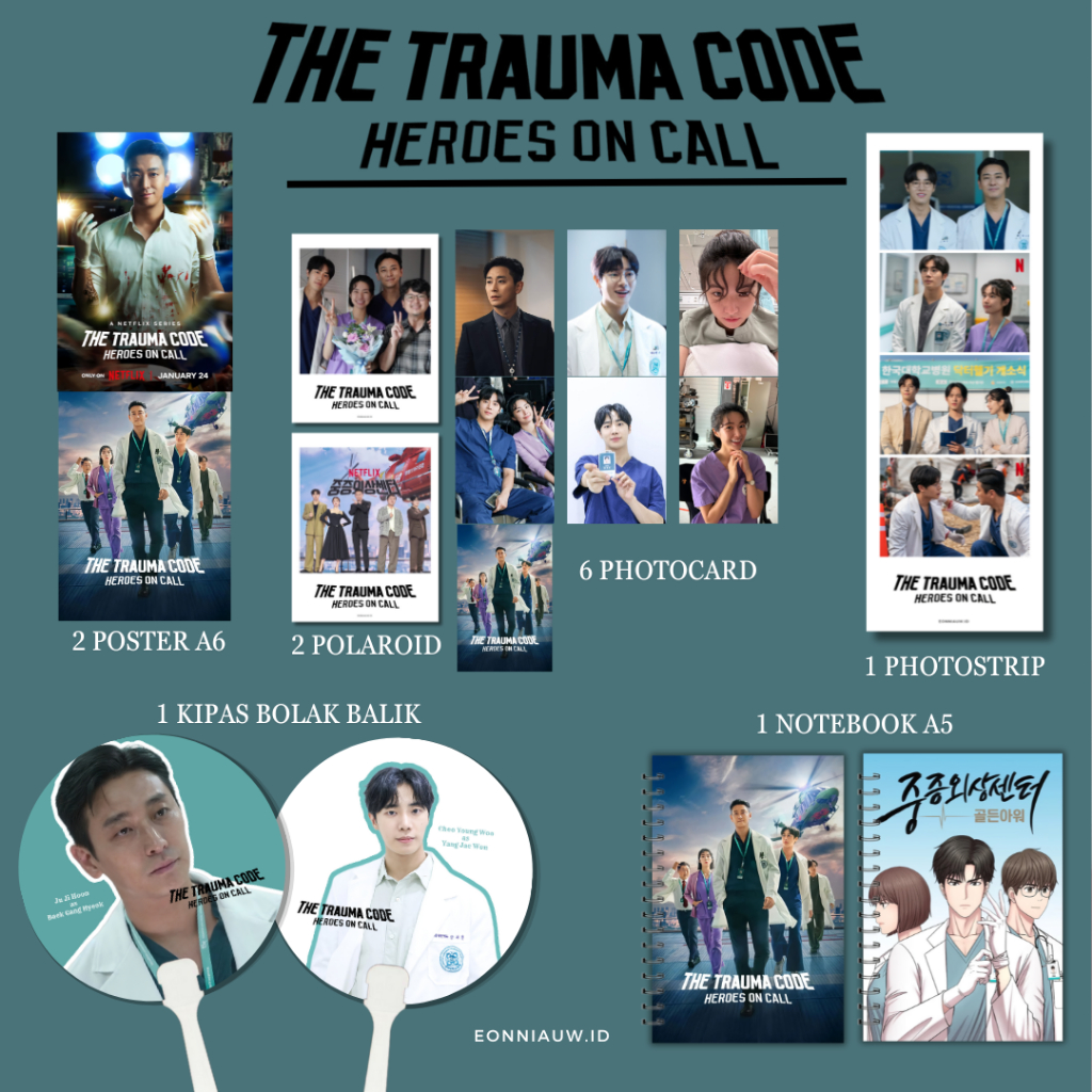 Jual THE TRAUMA CODE HEROES ON CALL K-DRAMA [Paket Bundling] | Shopee ...